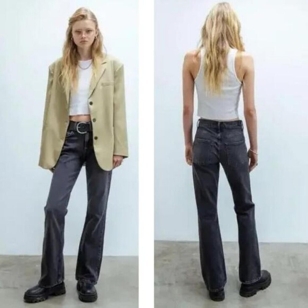 BDG '90s Mid-Rise Bootcut Jean in Washed Black Women's Size 28